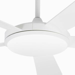 FARO BARCELONA Stropní ventilátor Saona L s LED světlem CCT, DC