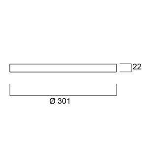 Sylvania Kruhová clona pro Start 5in1, černá, Ø 30,1cm