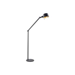 Lucande Lucande Silka stojací lampa, výška 173 cm, nastavitelná, černá