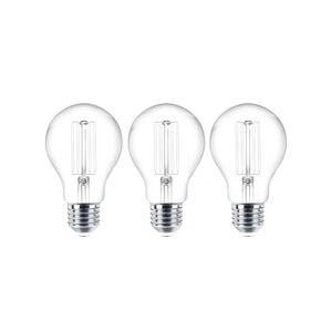 Lindby LED žárovka E27 čirá 7W 2700K 806lm sada 3 kusů