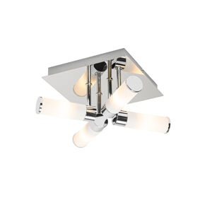 Moderní stropní lampa do koupelny chrom 4-světlo IP44 - Bath