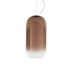 Artemide Artemide Gople Mini závěsné světlo, bronz/černá