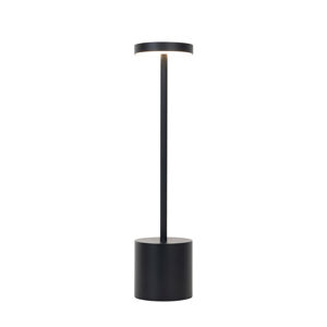 Buiten tafellamp zwart incl. LED en dimmer oplaadbaar - Dupont