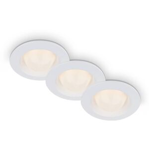 Briloner LED bodové světlo Carro sada 3ks 3 000K, bílá