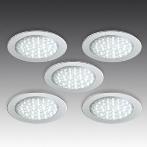 Hera R 68-LED podhledové bodové svítidlo, 5dílná sada