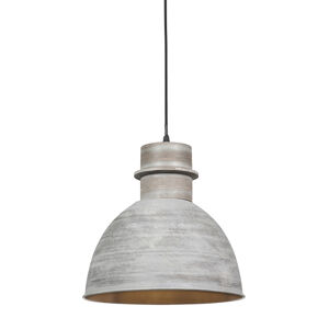 Sada 2 rustikálních závěsných lamp šedá - Dory