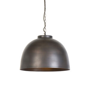 Průmyslová závěsná lampa hnědá 45,5 cm - Hoodi