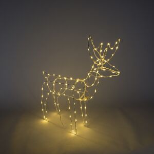 Vánoční osvětlení Sobí LED teplá bílá 60cm