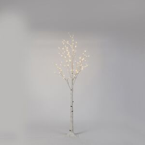 Vánoční osvětlení bříza Snow LED teplá bílá 1,8 metru