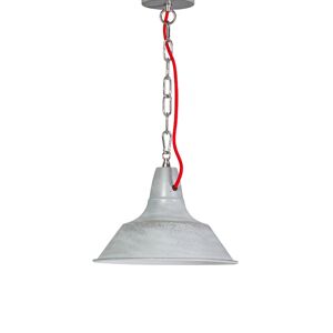 Průmyslová závěsná lampa šedá - Gestel