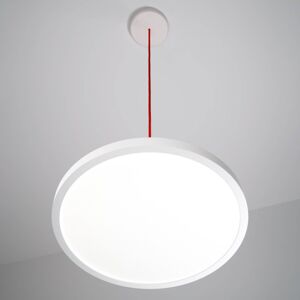 Waldmann LED závěsné VIVAA 2.0 Ø45cm kabel červený 4 000K