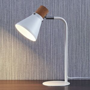 Lindby Stolní lampa Silva s korkovou dekorací, 32 cm