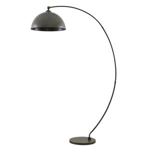 Lindby Lindby Jonera oblouková stojací lampa, ocel, šedá