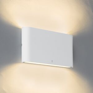 Nástěnné svítidlo bílé 17,5 cm včetně LED IP65 - Batt