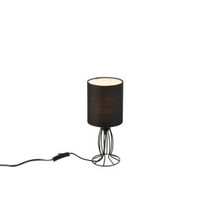 Designová stolní lampa s černým odstínem - Clark