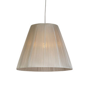 Venkovská závěsná lampa v šedém odstínu - Olsen