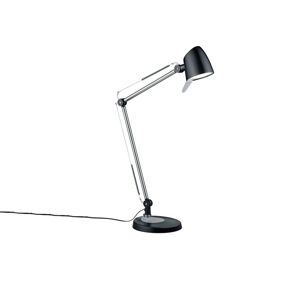 Moderní stolní lampa z oceli s černou včetně LED - Marie