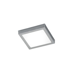 Moderní hranaté stropní svítidlo ocelové se sklem vč. LED - Boy