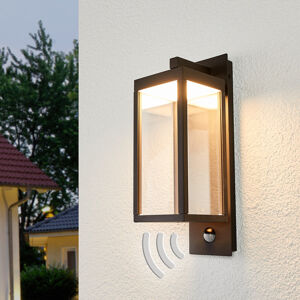 Lucande Venkovní lampa Ferdinand s detektorem pohybu, LED