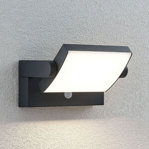 Lindby LED venkovní nástěnné svítidlo Sherin, senzor