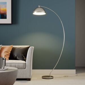 Lindby Lindby Zara LED oblouková lampa s nožním stmívačem