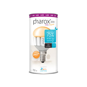 LED žárovka Pharox 200 P45 Flame E14 4W